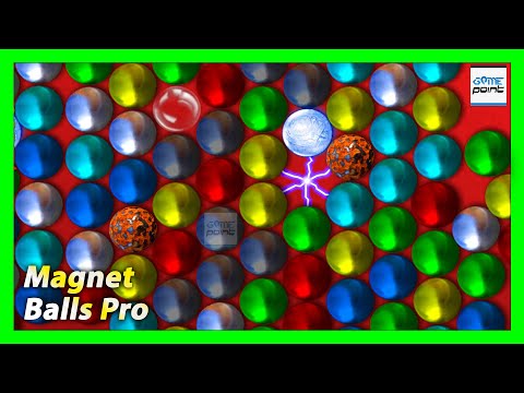 Magnet Balls Pro Game Career Mode Level 16 - 20 ( Bubble Shooter Game Download ) @GamePointPK