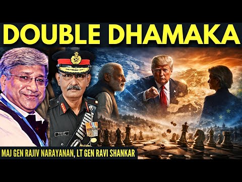 Double-Deal Dhamaka at Davos! India-EU, moving closer? • #ThreeGoodGenerals