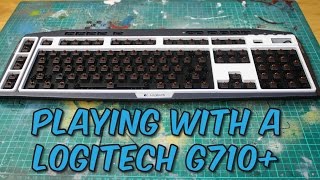 Mod Log : Logitech G710+ Gaming Mechanical Keyboard - Cleaning & Disassembly
