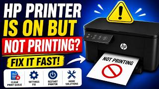 HP Printer Connected but Not Printing? Here’s the Real Fix!