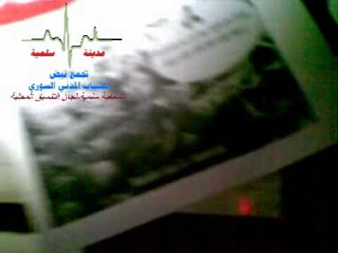 حملة "توقف يوم واحد عن الحياة ، دفاعاً عن حقي المسلوب بالحياة" في مدينة السلمية في ريف حماة تضامناً مع ضحايا الهجوم الكيماوي على الغوطة