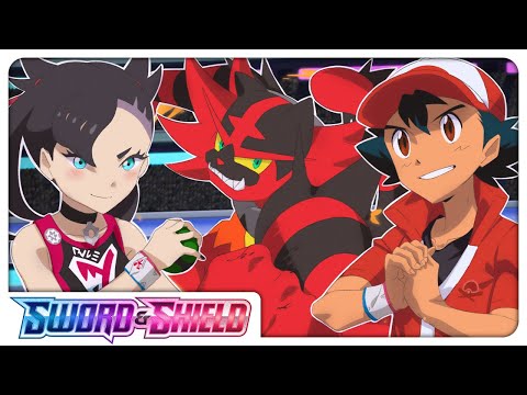 ASH VS MARNIE: FULL BATTLE! | Pokémon Sword and Shield Anime