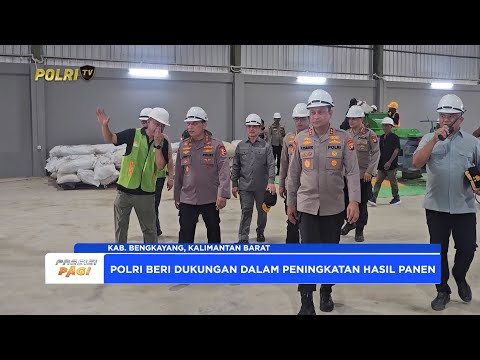 POLRI BERI DUKUNGAN ALAT PERTANIAN MODERN MAKSIMALKAN PANEN JAGUNG