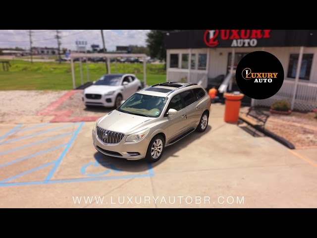 2015 BUICK ENCLAVE SUV V6, 3.6 LITER PREMIUM SPORT UTILITY 4D - Luxury Auto in Baton Rouge, LA