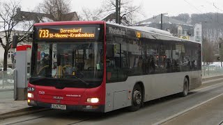 preview picture of video '[Sound] Bus MAN NL 283 (Wagennr. 7569) der Rheinbahn AG Düsseldorf'