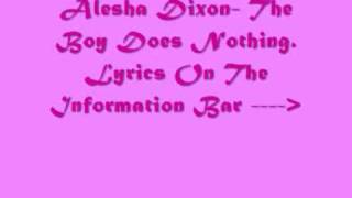 ♫Alesha Dixon The Boy Does Nothing♫