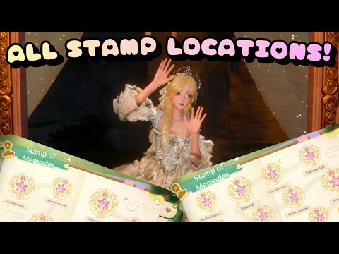 ALL STAMP OF MEMORIES LOCATIONS - EASY TO FOLLOW MAP GUIDE || Infinity Nikki
