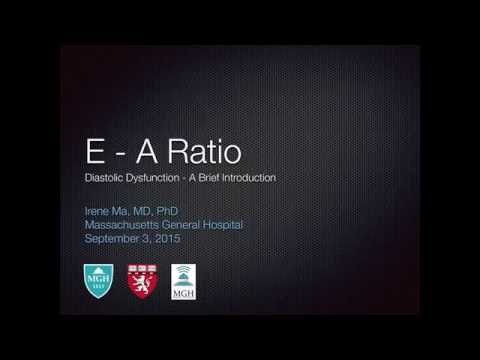E/A Ratio and Diastolic Dysfunction