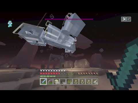 killing the wither in minecraft xbox one edition