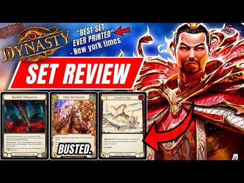 THE BEST CARDS IN DYNASTY | SET REVIEW | Classic Constructed | Flesh and Blood TCG