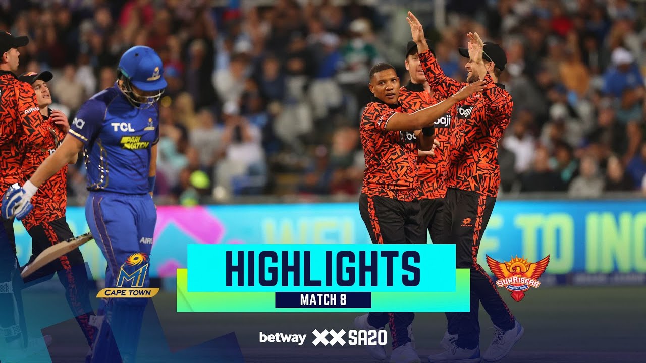 Match 8 Highlights | MI Cape Town v Sunrisers Eastern Cape