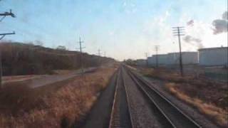 preview picture of video 'Joliet to Chicago Amtrak Texas Eagle'