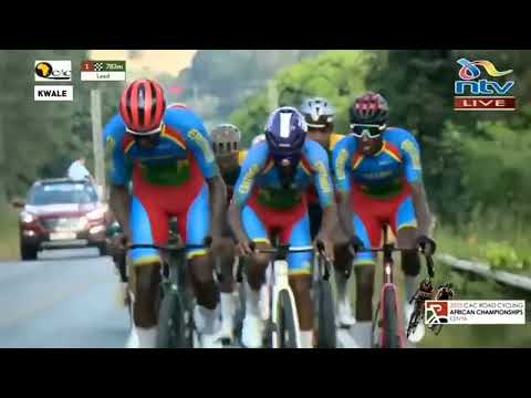 African Continental Championships 2025 last 2km 