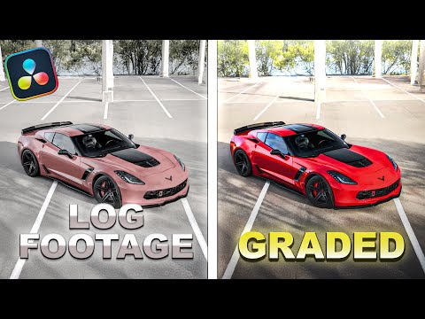 How To Quickly Color Grade Your Edits - DaVinci Resolve