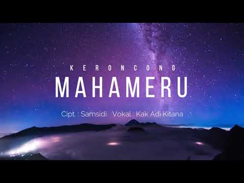 Langgam Keroncong MAHAMERU cover Kak Adi Kitana
