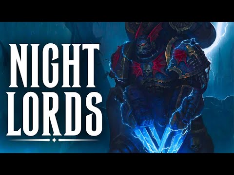 Warhammer 40K Lore Explained: The Night Lords Origins | Lore To Sleep To