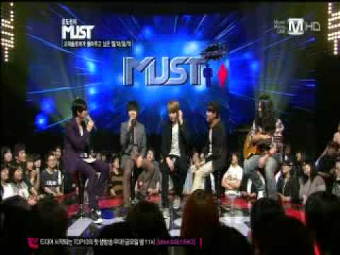 270911 MNET MUST with Super Junior KRY