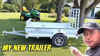 I Bought A New Trailer For My Small Engine Repair Business