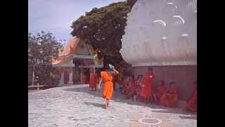 preview picture of video 'Monks visit Buddha Phra Phut Takitti Sirichai . Ban Krut ( Bankrut ) 77190 Thailand'
