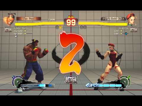 Ultra Street Fighter IV: Kimbo_Henry (Dee Jay) vs mr400m (Cammy)
