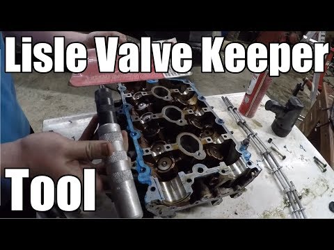 Subaru Head Valve Seal Replacement with Lisle Valve Keeper Tool