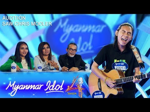 Saw Chris Moo Larr  | Myanmar Idol Season 4 2019 | Yangon Episode 5|Judges Audition