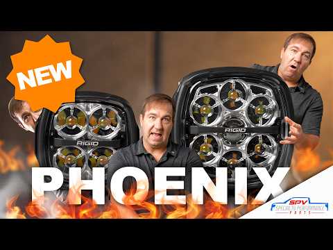 Rigid Industries NEW Phoenix and Phoenix XL LED Pod Lights