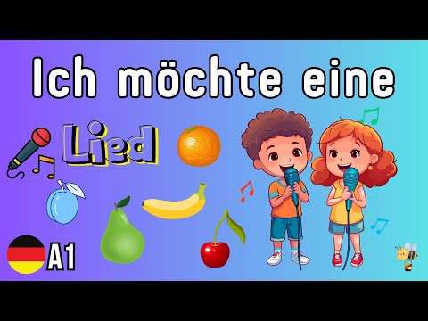 Das Obstlied | Obst lernen | Kinderlieder zum Mitsingen | German Songs for Children | Fruit Song