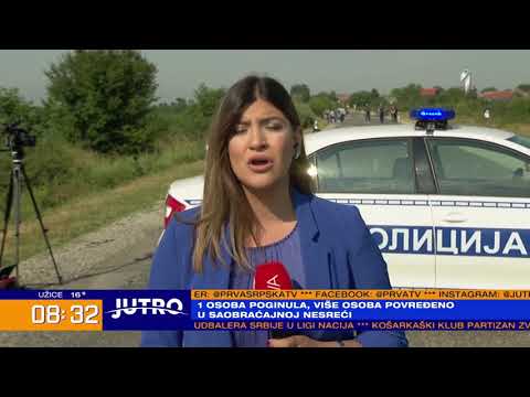 JUTRO - Teška saobraćajna nesreća kod Šimanovaca, jedna osoba poginula a više osoba povređeno!