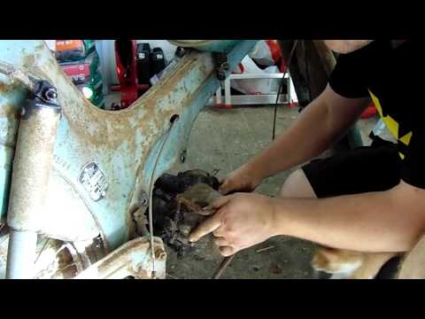 Old moped restoration Tomos Colibri T03 ( part 2 )