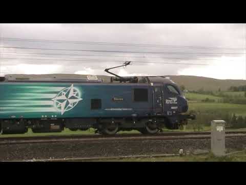 Train  climbing Shap bank