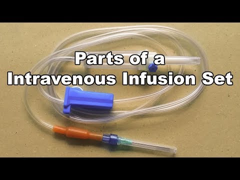 PVC (20 mm) Disposable Infusion Set For Hospital