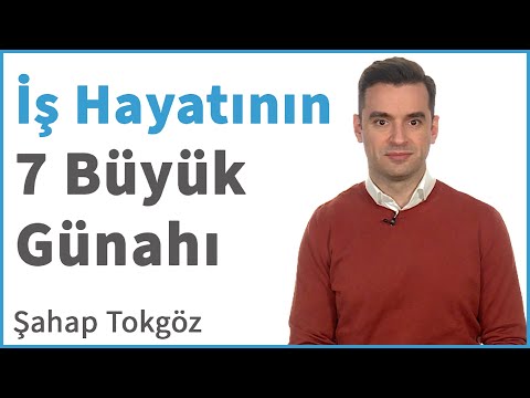 İş Hayatının 7 Büyük Günahı
