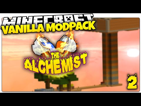 Minecraft | MOB GRINDER | THE ALCHEMIST #2 | Skyblock Vanilla Mod Pack (Minecraft Vanilla Mods)