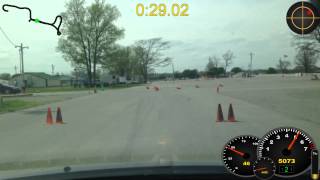 preview picture of video '2013 Focus ST - TRSCCA AutoX - 4/13/2014 - Run 4'