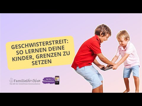 Geschwisterstreit: So lernen deine Kinder, Grenzen zu setzen