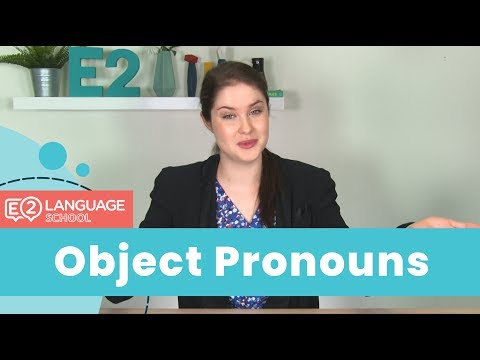 English Grammar: What are Object Pronouns?