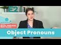 English Grammar: What are Object Pronouns?