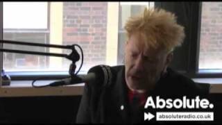 Johnny Rotten (Lydon) on absolute radio PT. 1