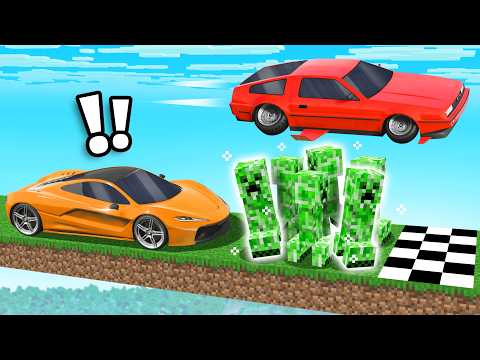 GTA 5 1v1 Race But In Minecraft!