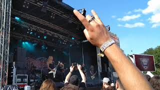 Illdisposed, Now We&#39;re History (live), 22.07.2023, BadenInBlut Festival, Weil am Rhein, Germany