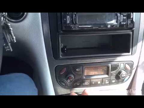W203 climate control panel change