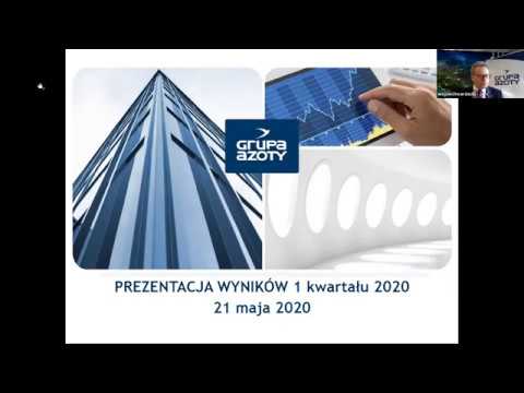 Prezentacja wyników za 1 kwartał 2020 r. - zdjęcie