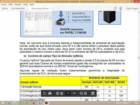 T2Ti ERP 2.0 - Java WEB - NF-e SB02 - 03   Contingencia