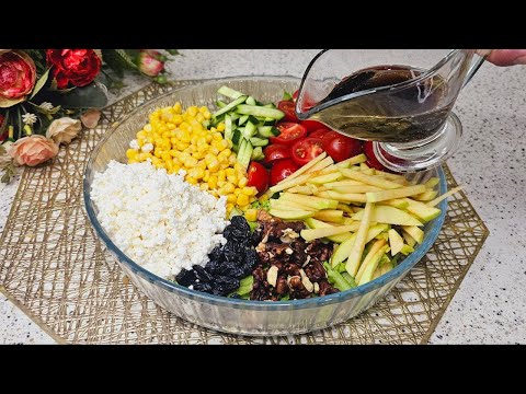 TURKISH SALAD! BETTER AND TASTER THAN GREEK SALAD.