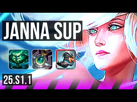 JANNA & Ezreal vs PANTHEON & Viktor (SUP) | 2/2/16 | NA Challenger | 25.S1.1