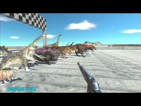 50 Units Survival Speed Race - Only 10 Survivors - Animal Revolt Battle Simulator