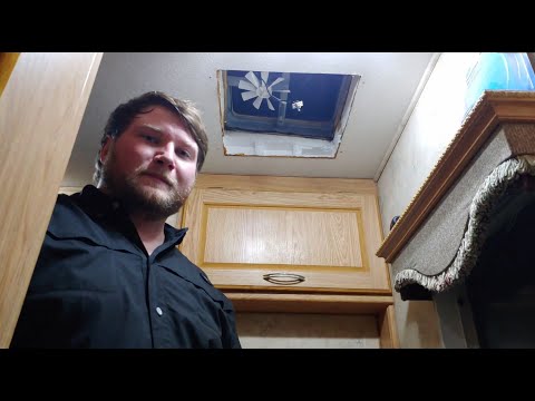RV Vent Fan and Switch Replacement