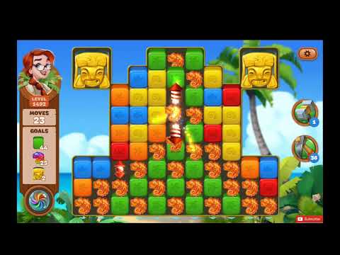 Lost Island Blast Adventure Level 1492 NO BOOSTERS - A S GAMING ✔