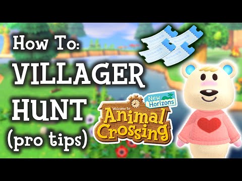 🔎 Animal Crossing New Horizons How To Villager Hunt